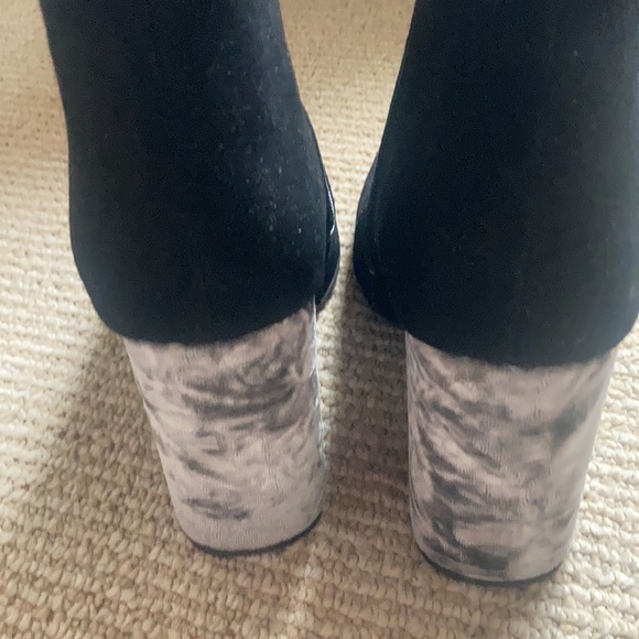 Free People Paramount Suede & Crushed Velvet Boots - Picture 7 of 8